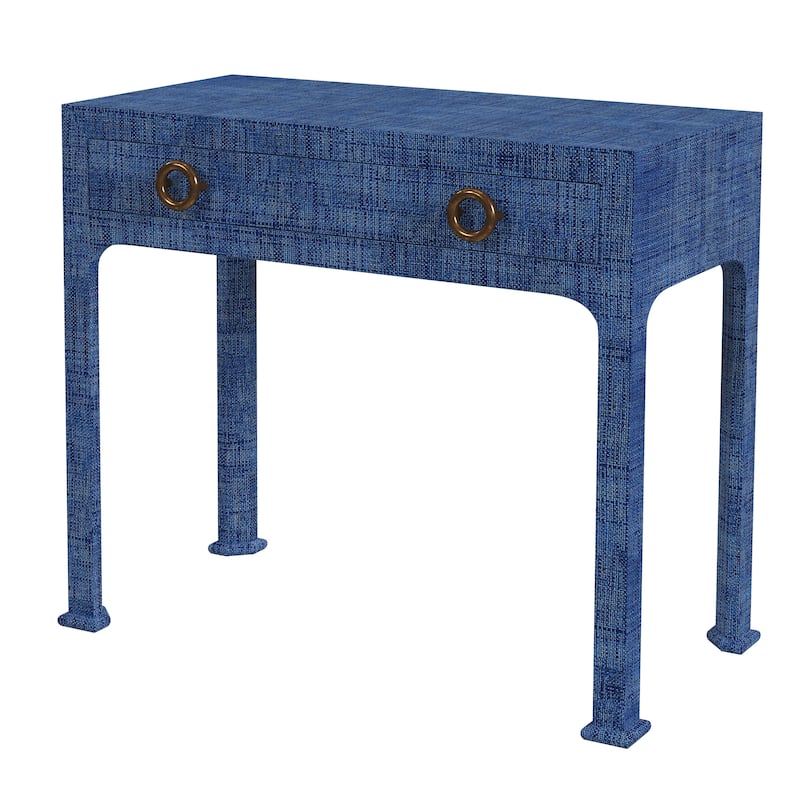 Chatham Raffia 1-Drawer Console Table