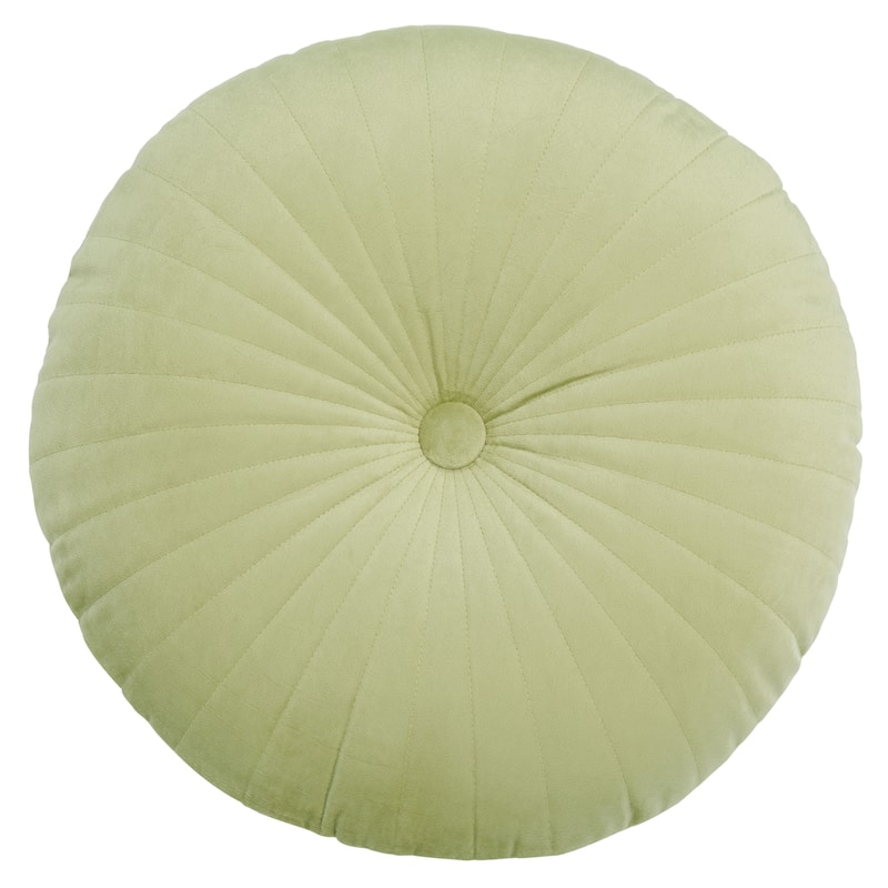SAFAVIEH Vallory 16-inch Round Tufted Decorative Accent Throw Pillow