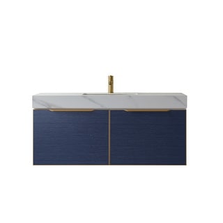 Alicante 48" Single Vanity,Classic blue,without Mirror