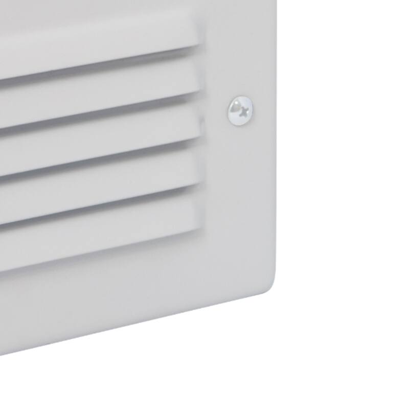 Amax Lighting 2.7W Metal with 120 Volts LED Integrated White Finish