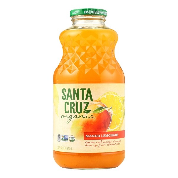 Santa Cruz Organic Juice - Mango Lemonade - Case of 12 ...