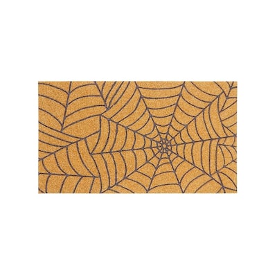 Raisa Spider Web 30" x 17" Non-Slip Doormat