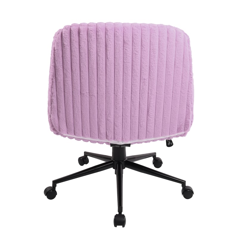 Modern Designs Plush Swivel Chair for Criss-Cross Seating