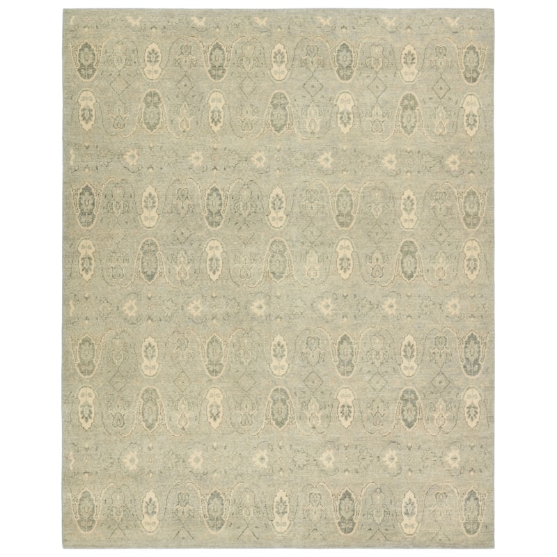 Angkor Hand-Knotted Medallion Area Rug