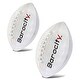 preview thumbnail 1 of 5, Barocity Footballs for Kids - 2 Premium Balls White Size 3 and Size 6