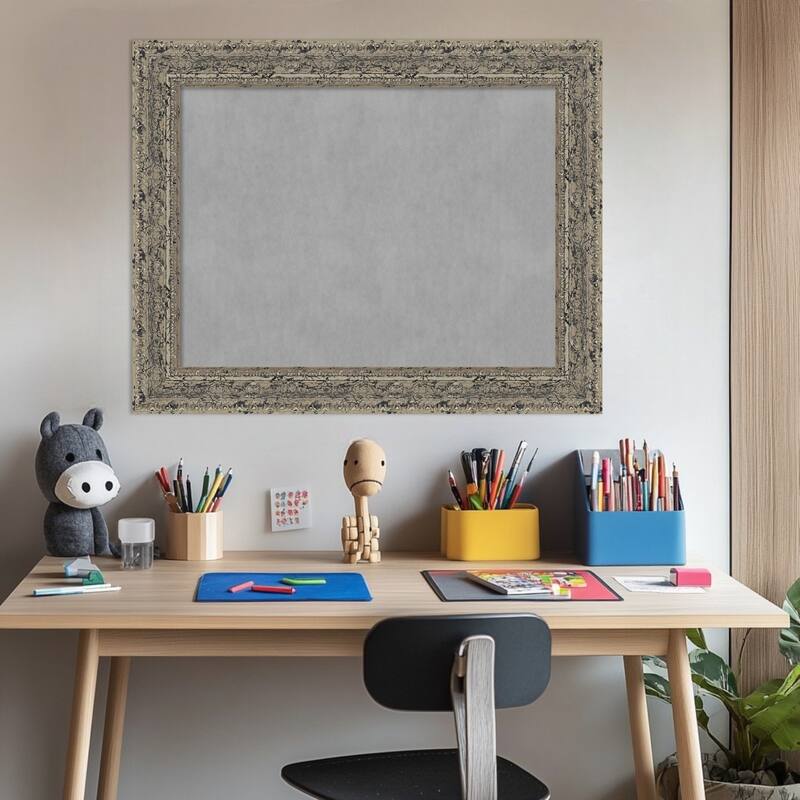 Amanti Art Attic Aged Black Framed