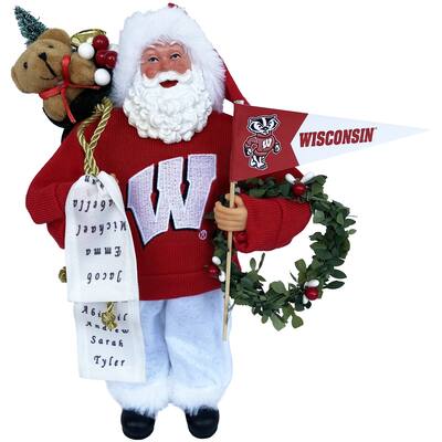 12 Inch University of Wisconsin Proud Santa