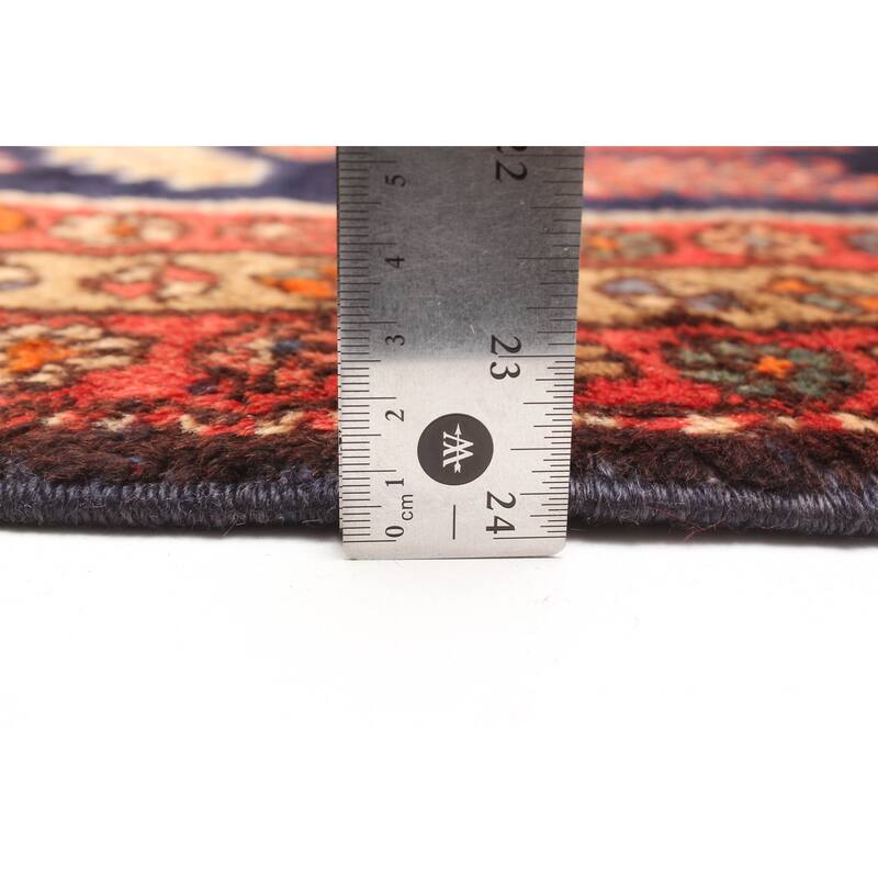 ECARPETGALLERY Hand-knotted Konya Anatolian Navy Wool Rug - 4'6 x 7'5