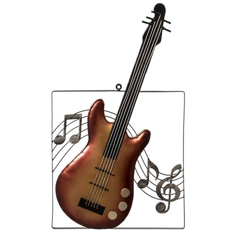 Hanging Metal Musical Note Wall Art Decor Sculpture for Home Bar Instrument