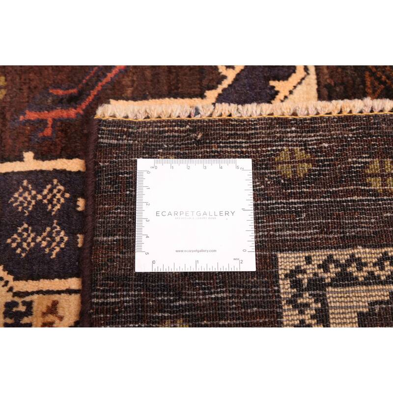 ECARPETGALLERY Hand-knotted Teimani Ivory Wool Rug - 3'9 x 6'6