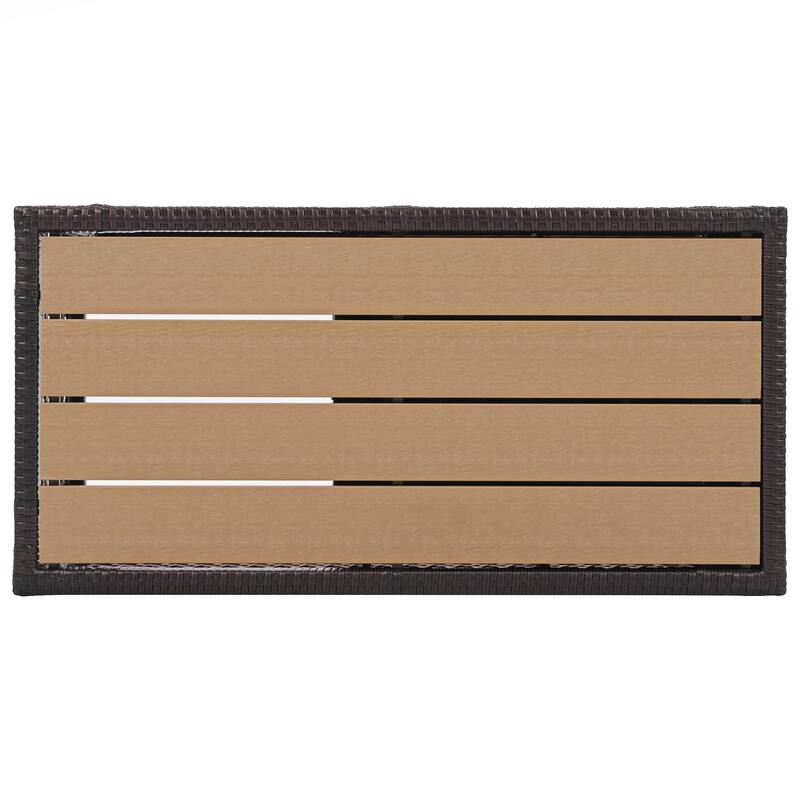 6-Pers Diamond Weave Patio Sectional Furniture Set