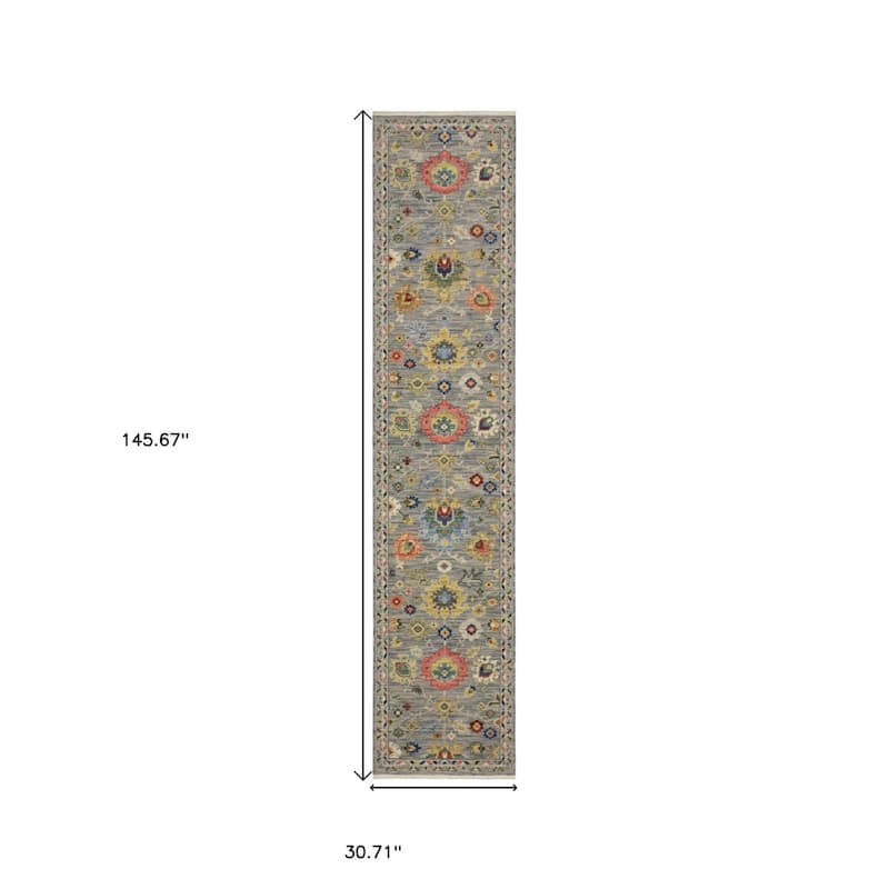 HomeRootsOriental Traditional Rectangle Area Rug