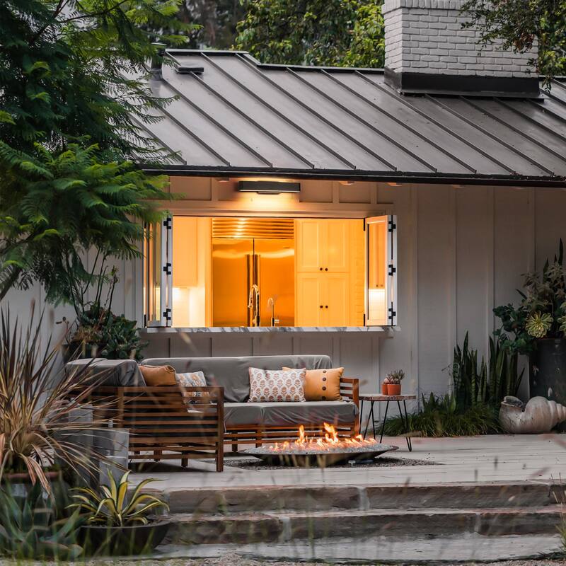 23.6" W Modern Black Architectural Linear Slim Rectangle Up & Down LED Indoor/Outdoor Wall Light