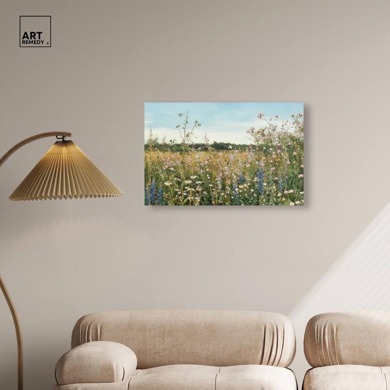 Glimmering Glade Garden II Canvas by Art Remedy, Gallery Wrapped
