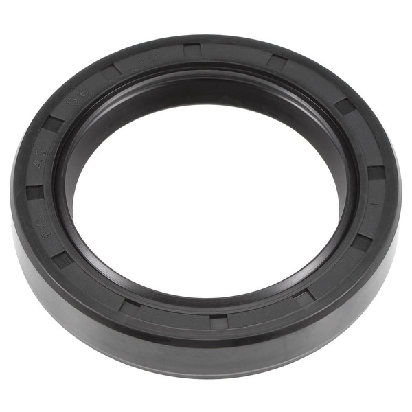 Oil Seal, TC 42mm x 58mm x 10mm, Nitrile Rubber Cover Double Lip - 42mmx58mmx10mm