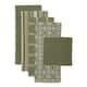 DII Assorted Kitchen Dishtowel & Dishcloths (Set of 5)