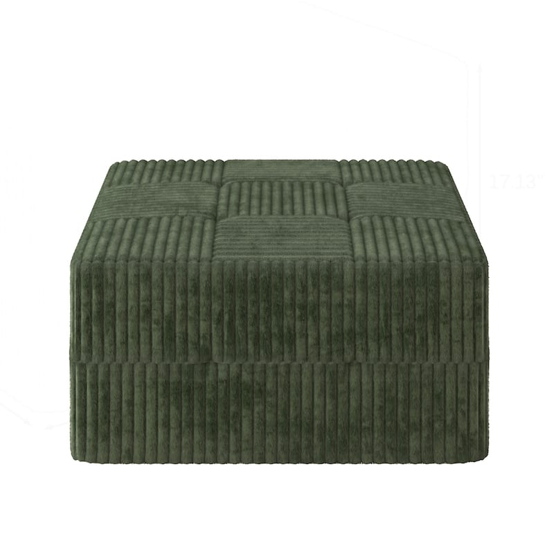 Modern Minimalist Style Corduroy Couch