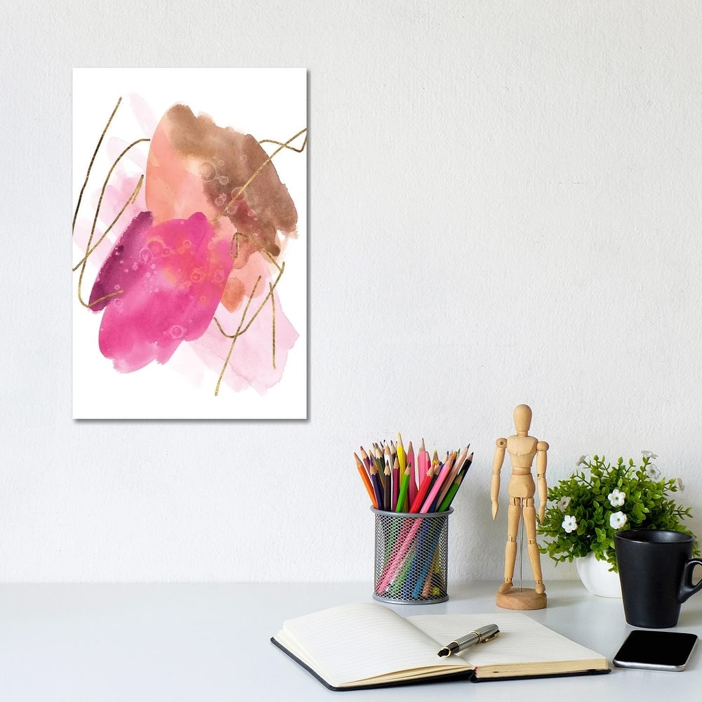 iCanvas "Rose Edge III" by Melissa Wang Canvas Print