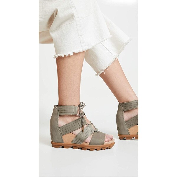 Sorel joanie ankle lace wedge sandals clearance