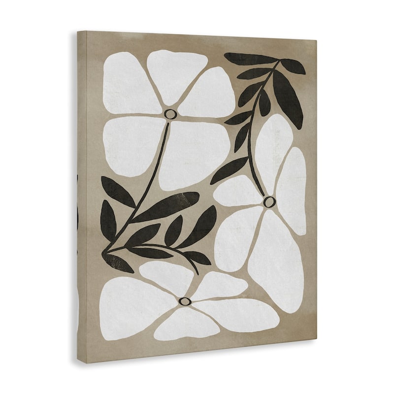 Stupell Boho Flowers Trio Canvas Wall Art Design By Victoria Barnes