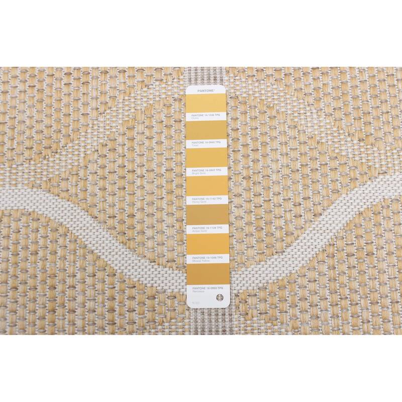 ECARPETGALLERY Veranda Abstract Indoor/ Outdoor Rug