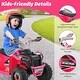 preview thumbnail 27 of 34, Costway Kids Ride on ATV 4 Wheeler Quad Toy Car 6V Battery Powered - See Details