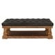 preview thumbnail 20 of 24, Knightsbridge Linen Baluster Coffee Table Ottoman by iNSPIRE Q Artisan