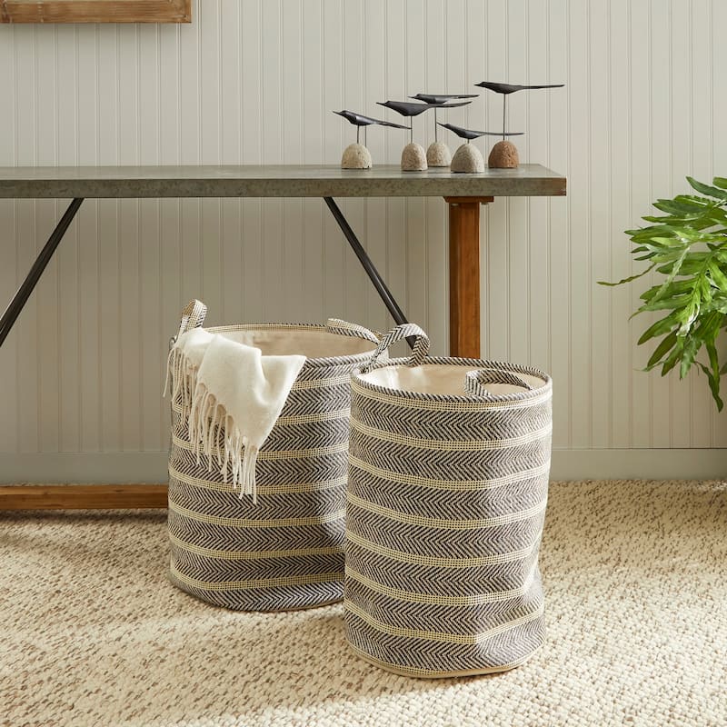Marleigh Round Baskets St/2