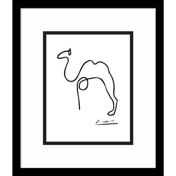 Porch & Den Pablo Picasso 'Camel' Framed Art Print. Opens flyout.
