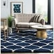 preview thumbnail 41 of 164, SAFAVIEH Hudson Shag Ogee Trellis 2-inch Thick Area Rug