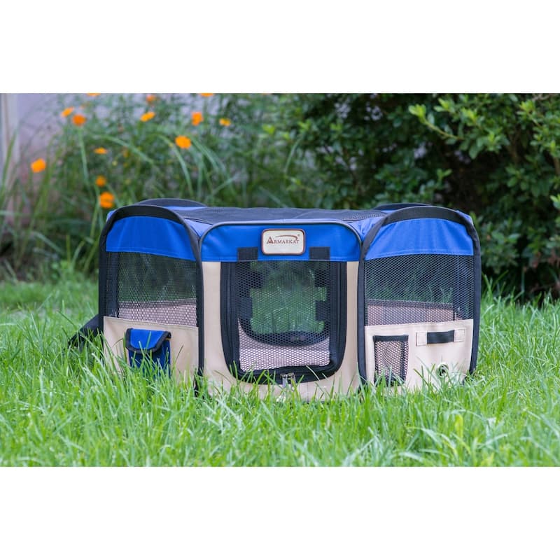 Portable Pet Playpen for Large dog , Puppies and Cats