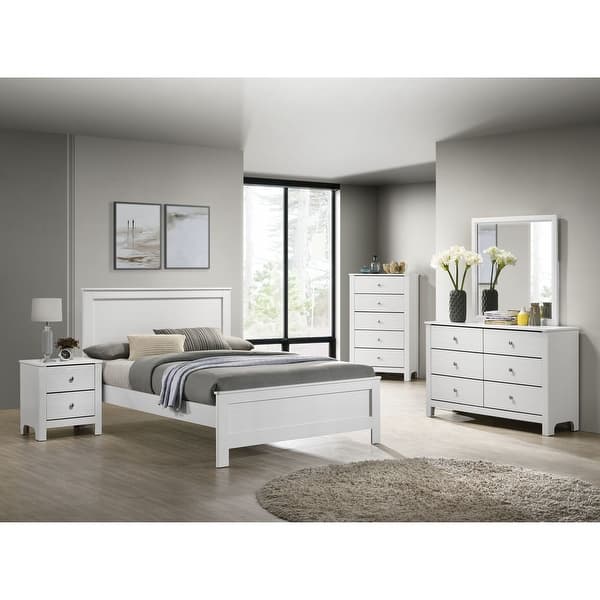 slide 2 of 10, Picket House Furnishings Camila Dresser & Mirror Set in White