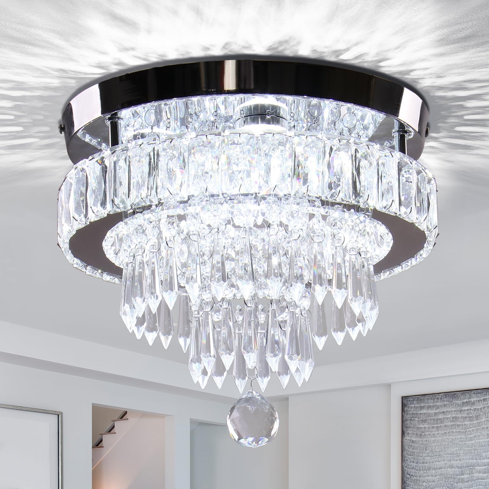 Saint mossi modern k9 crystal chandelier 2025