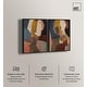 preview thumbnail 2 of 59, Contemplation Dialogue Abstract Art Set Canvas Print by Art Remedy
