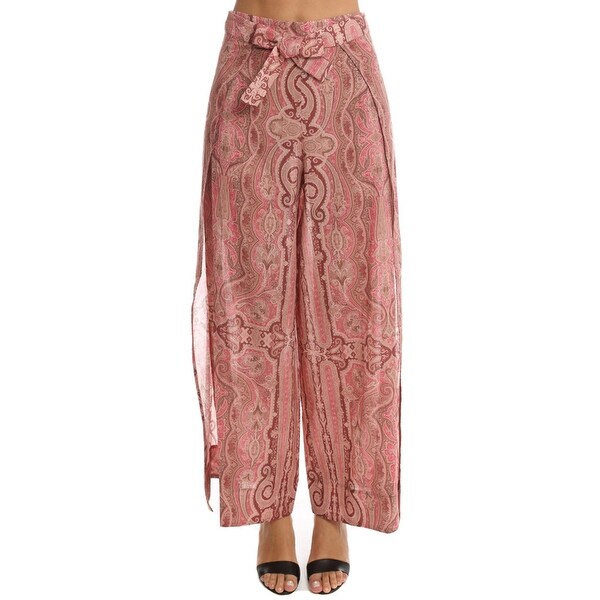 Zimmerman Realm Paisley Split Pants. Opens flyout.