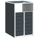 preview thumbnail 51 of 56, vidaXL Wheelie Bin Storage Rubbish Waste Bin Storage Steel