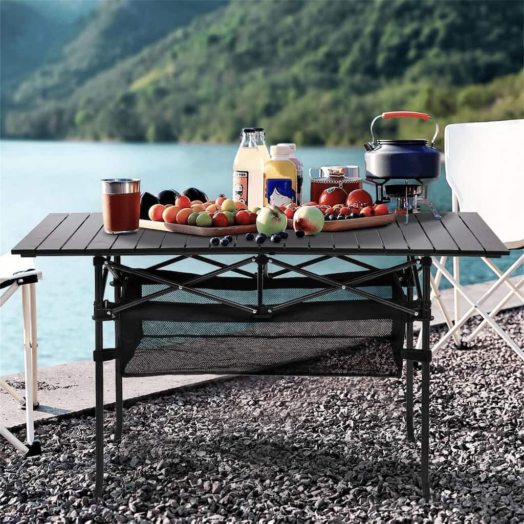 Folding Camping Table, Lightweight Fold Up Table