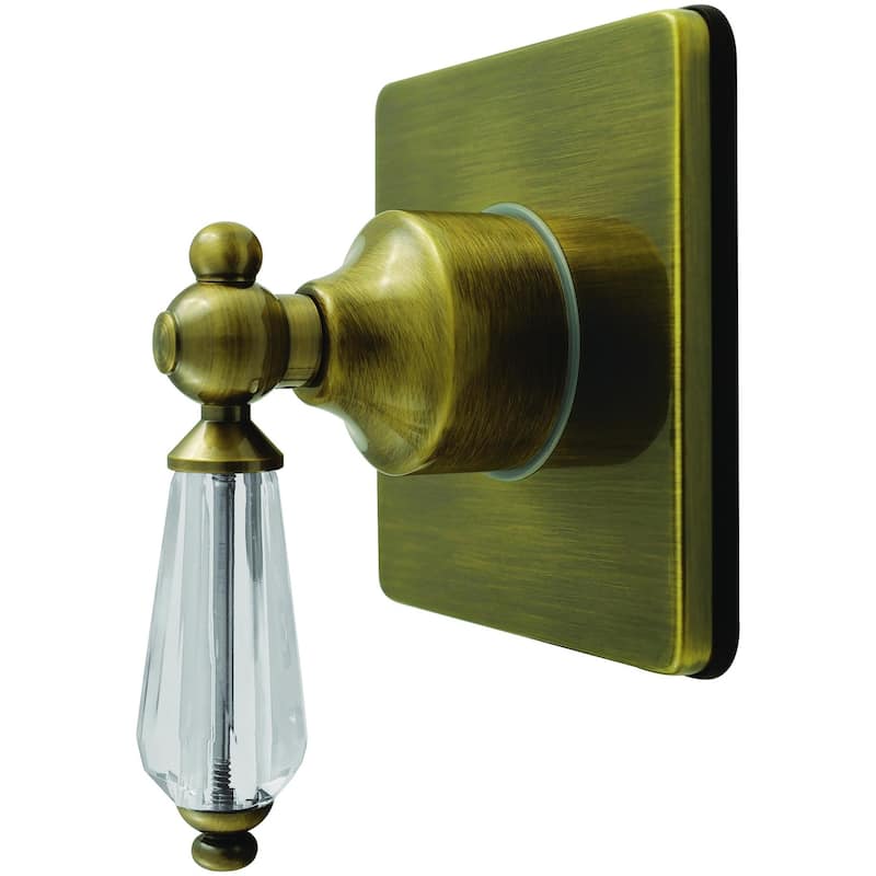 Kingston Brass KS404.WLL Willshire Single Handle 6 Function Diverter - Antique Brass