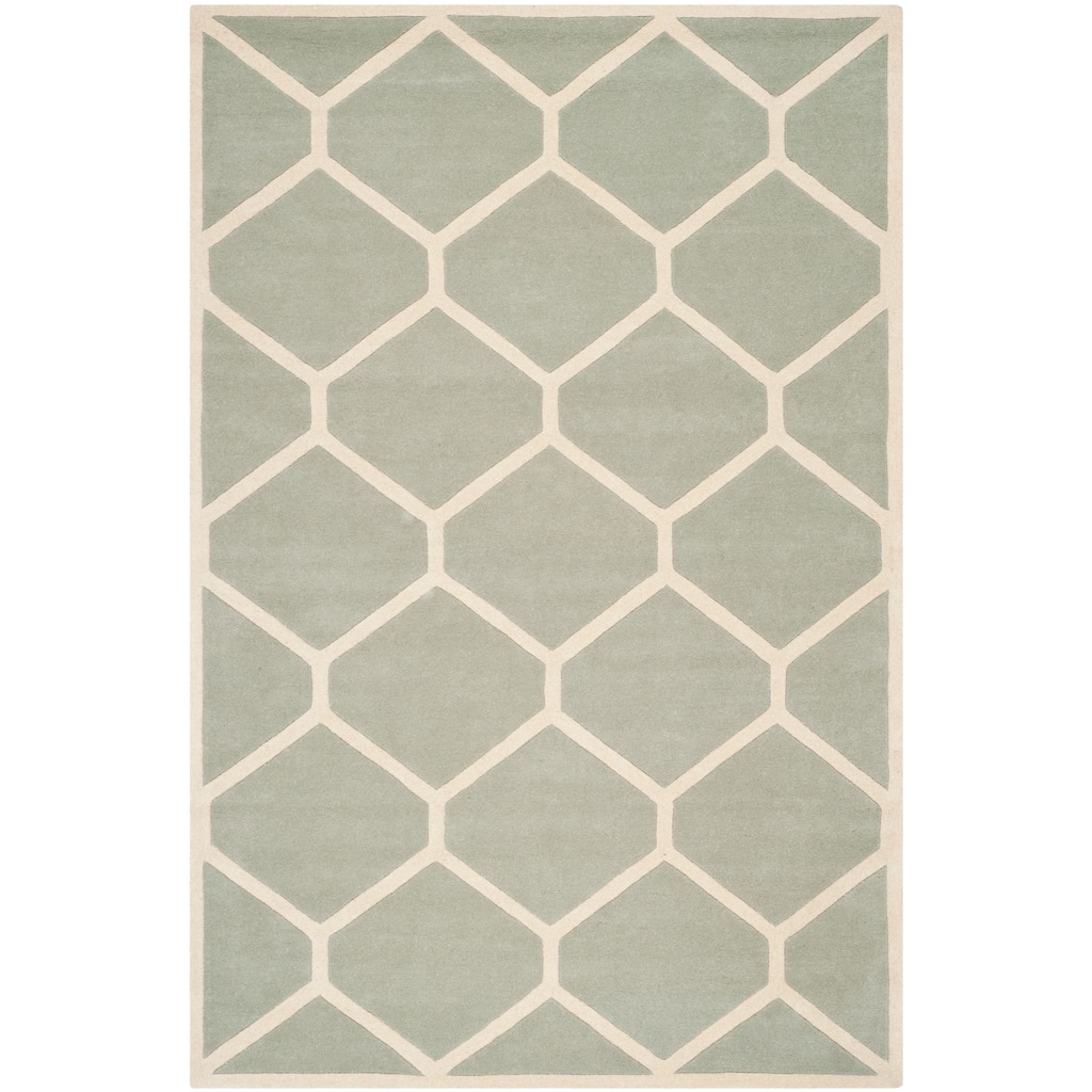 SAFAVIEH Handmade Chatham Afifah Modern Moroccan Wool Rug