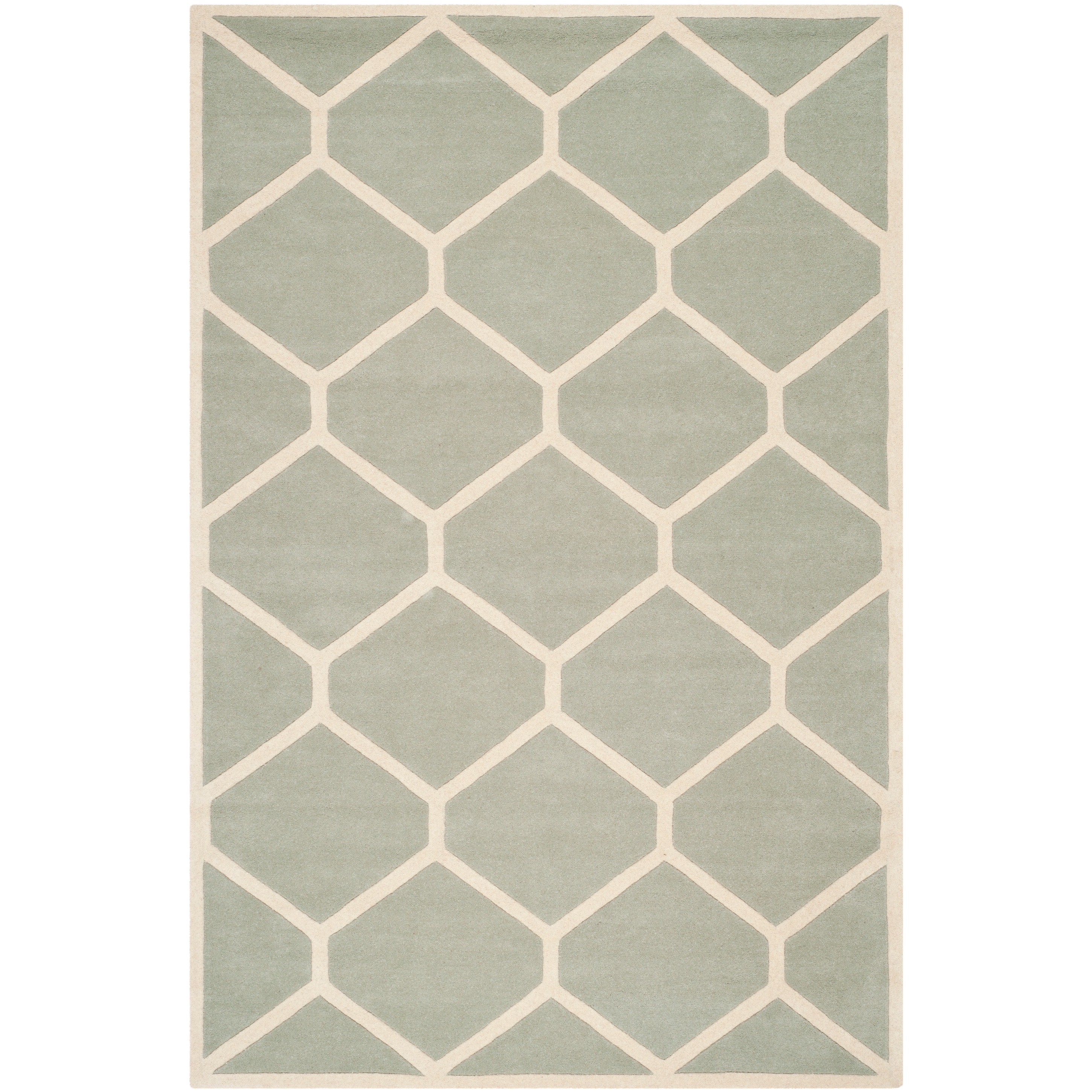 SAFAVIEH Handmade Chatham Afifah Modern Moroccan Wool Rug