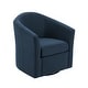 preview thumbnail 3 of 92, Modern Upholstered Swivel Barrel Chair Living Room Accent Chair