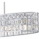 preview thumbnail 6 of 8, Gibson 5-Light Polished Chrome Linear Chandelier