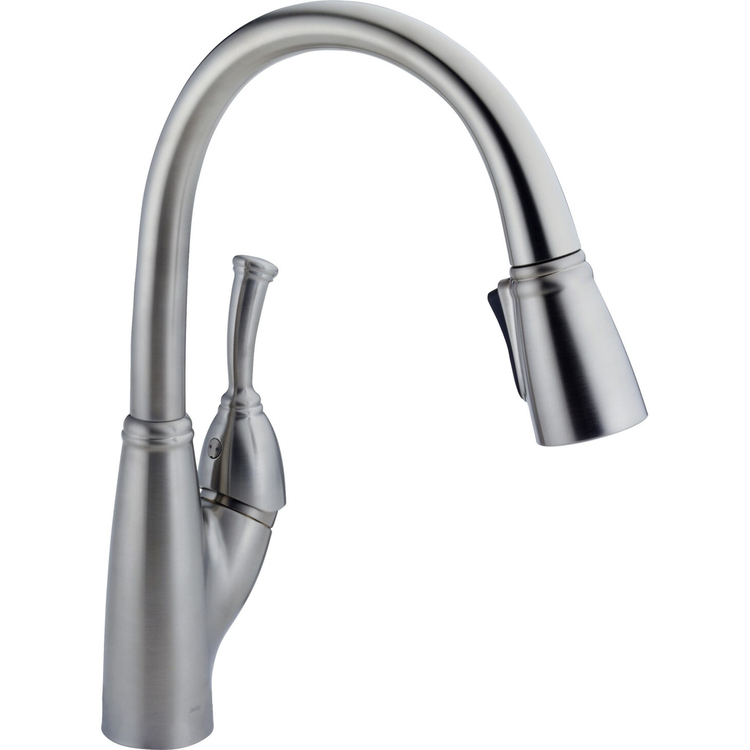 Shop Delta 989 Dst Allora Pull Down Kitchen Faucet With Magnetic