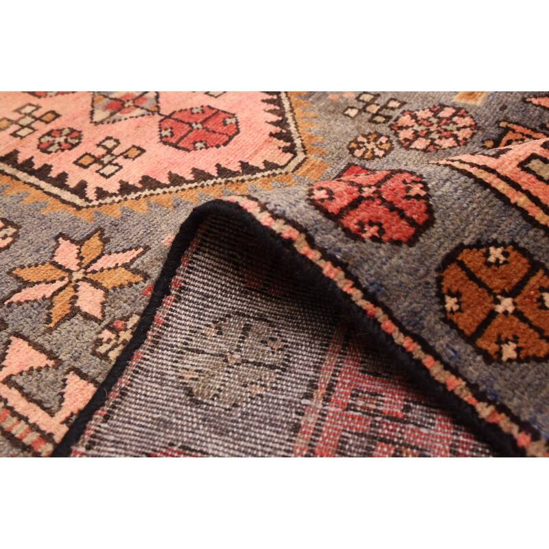 ECARPETGALLERY Hand-knotted Andelz Red Wool Rug - 4'2 x 8'10