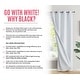 preview thumbnail 3 of 74, Dakota Complete Blackout Drapery Heavy Thermal Insulated Efficient Window Curtain Grommet Panels, 2 Panels
