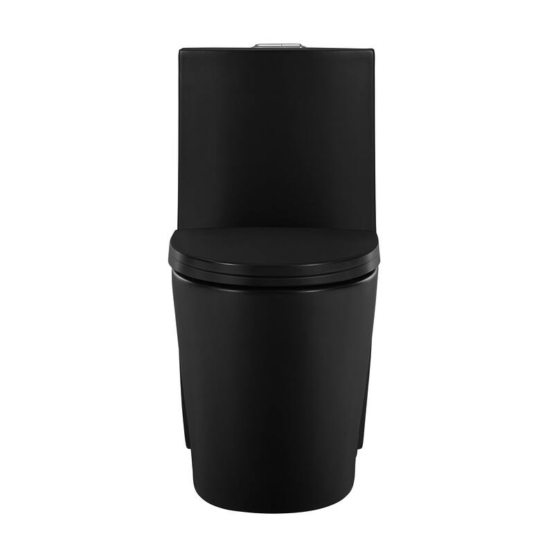 St. Tropez One Piece Elongated Toilet Dual Vortex Flush 1.1/1.6 gpf with 10" Rough In