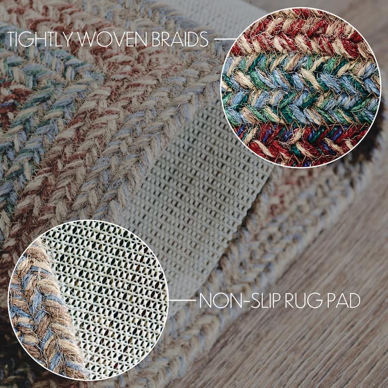 Multi Jute Rug Rect w/ Pad 27x48