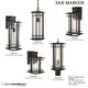 preview thumbnail 8 of 6, The Great Outdoors San Marcos Single Light 11-1/4" Tall Outdoor Wall