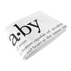 preview thumbnail 6 of 4, Sweet Jojo Designs Black White Boy Girl Gender Neutral Baby Monthly Milestone Blanket Dictionary Definition Modern Sleep Heart