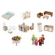 preview thumbnail 4 of 3, Hape Doll Family Mansion Kid's Wooden Dollhouse W/ 10 Bedrooms